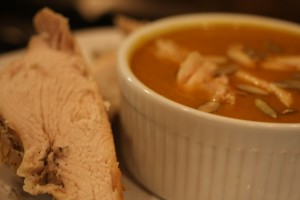 Soup and Turkey